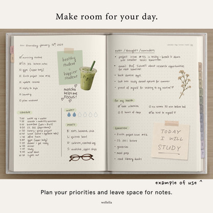 Undated Digital Bullet Journal