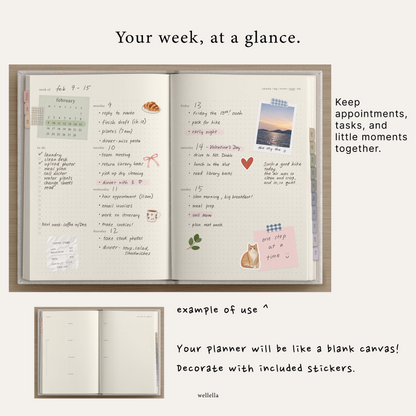 Undated Digital Bullet Journal