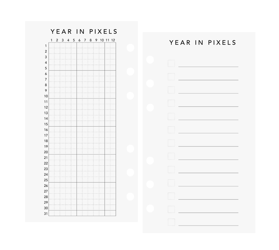 Year In Pixels