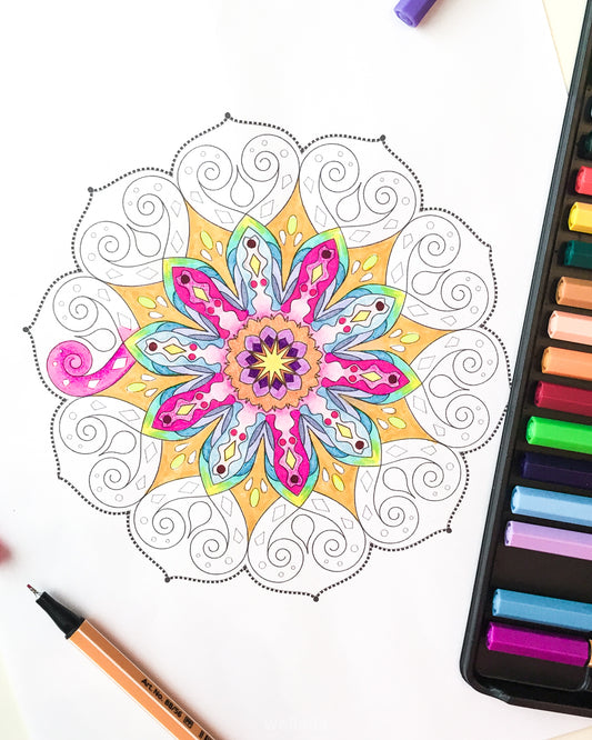 Productivity Mandala Printables