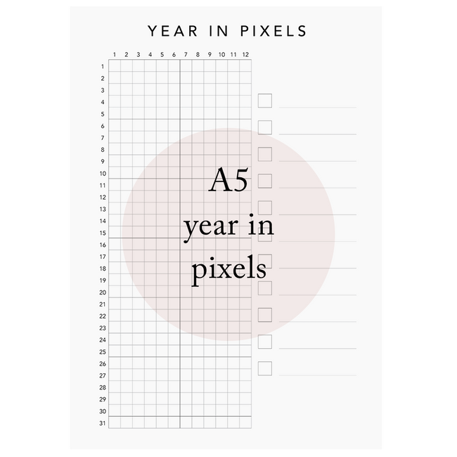 Year In Pixels