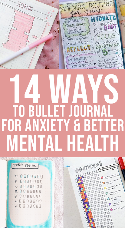 bullet journal anxiety mental health